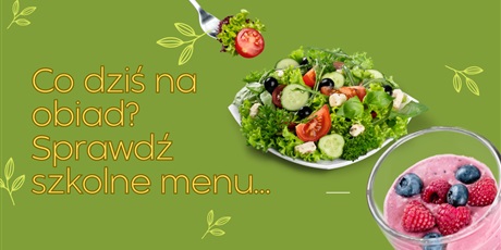 Sprawdź szkolne menu